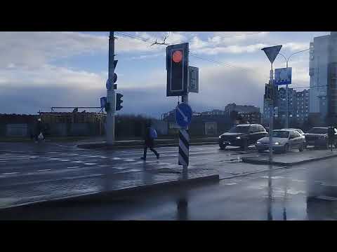 Наш Минск.С Гродненской трассы въезд на кольцевую, Мазурова, Сухаревская.17.12.24 г.
