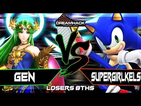 DHMT19 SSBU | SuperGirlKels (Sonic, Kirby) Vs. Gen (Palutena) - Losers 8ths