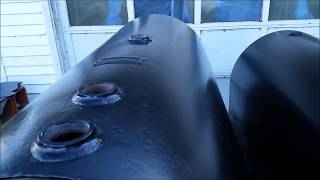 Refurbishing old fuel oil tanks