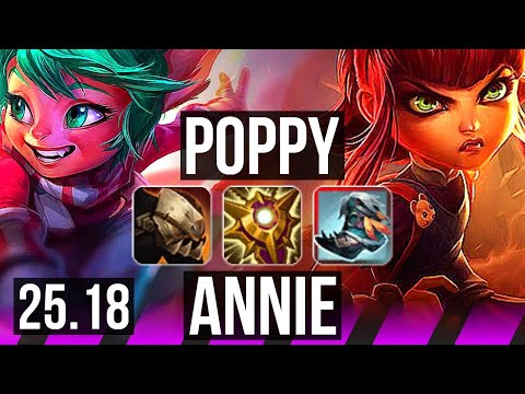 POPPY & Miss Fortune vs ANNIE & Kai'Sa (SUP) | EUW Challenger | 25.18