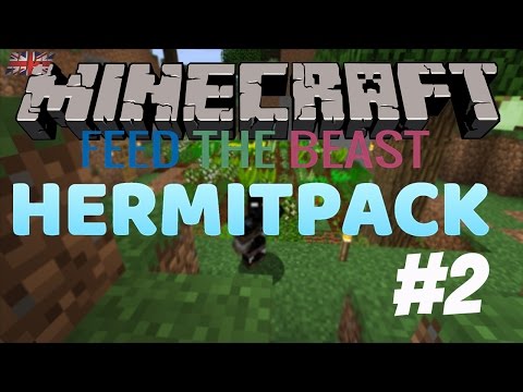 FTB HERMITPACK HERMITCRAFT MINECRAFT 1.10.2 (v1.0.1) Lets Play Episode 2! MUCHO RANDOMNESS!