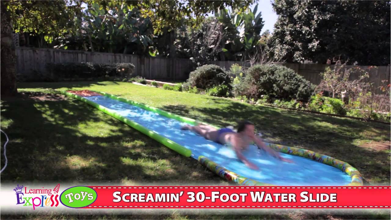 Screamin’ 30 Foot Water Slide