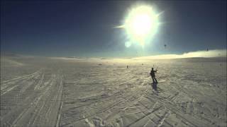 preview picture of video 'Haugastol 2013 - The worlds best snowkite spot'