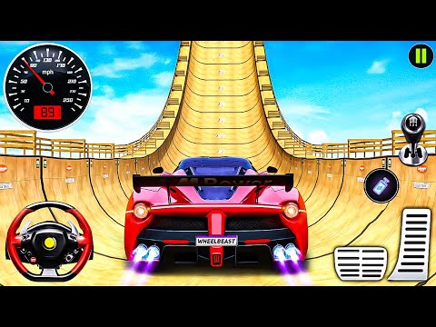 Mega Ramp Car Stunts Racing 2024 - Impossible GT Car Mega Tracks Simulator 3D: Android Gameplay #2