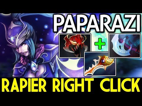 PAPARAZI Dota 2 [Luna] Just Right Click with Rapier