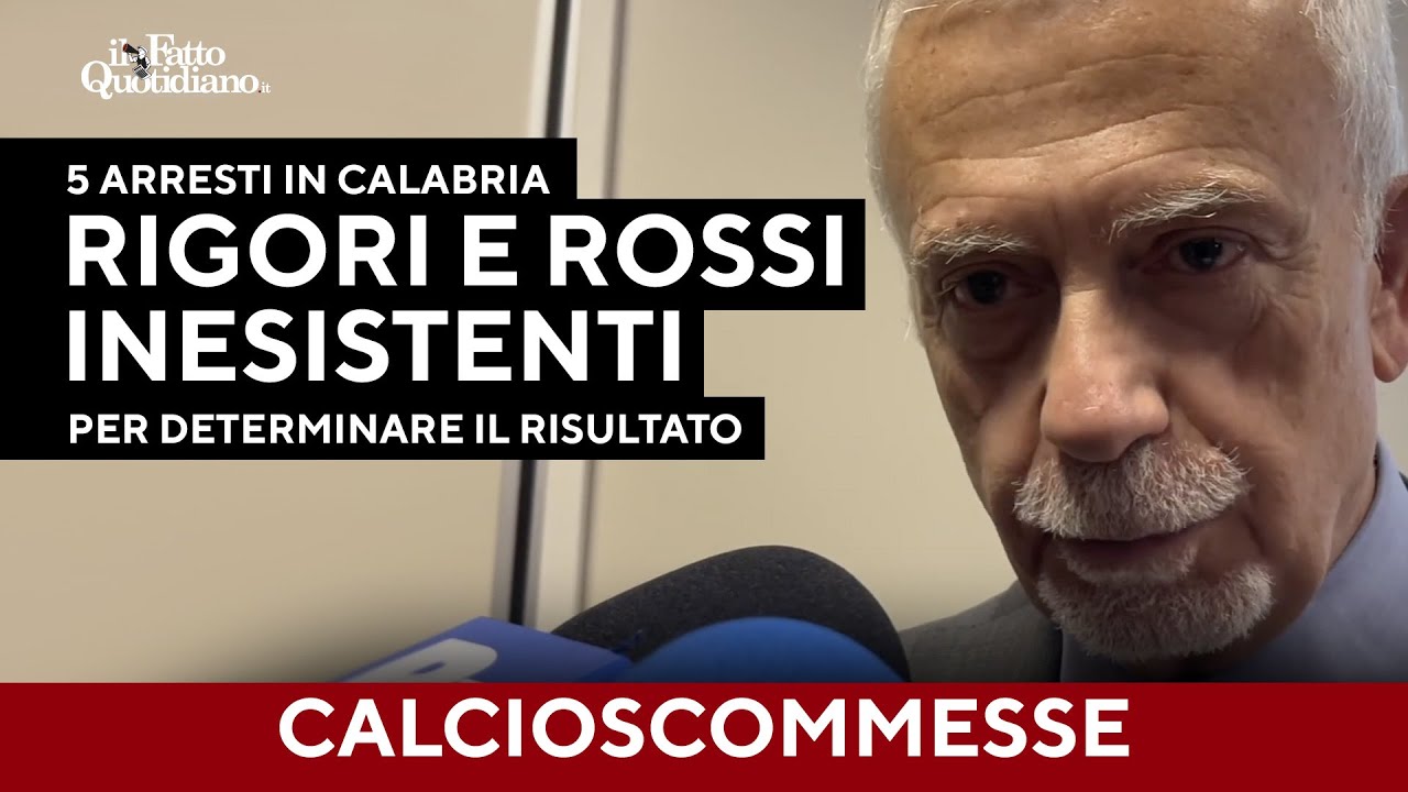 Calcioscommesse, arbitri corrotti: rigori inesistenti e rossi per falsare i risultati: 5 arresti
