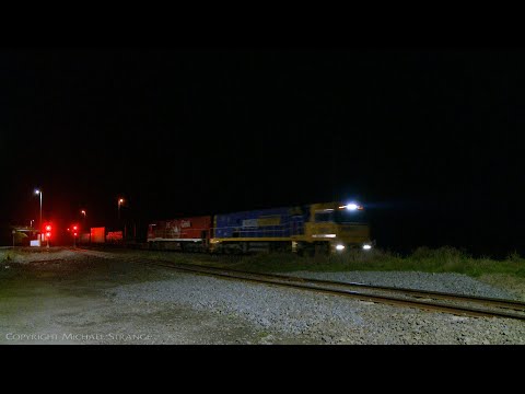 Pacific National 6PM6 Container Freight - PoathTV Australian Trains & Railways
