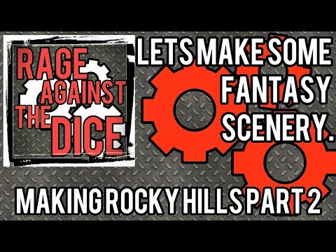 Making Rocky scenery for Middle Earth Battle Companies part 2