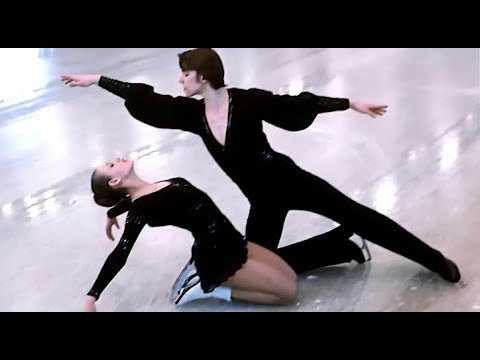 Чемпионы мира и Европы - советские фигуристы Ирина Моисеева и Андрей Миненков. 1977 год. "Кармен".