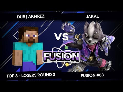 Fusion #83 - AKFirez (Steve) vs Jakal (Wolf) - Top 8 - Losers Round 3