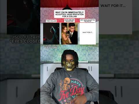 Why Zayn Immediately Accepted Jisoo Collab Invitation: JISOO X ZAYN \EYES CLOSED\ #shorts