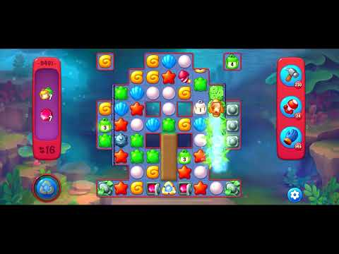 Fishdom Hard level 9491 no boosters フィッシュダム ハード