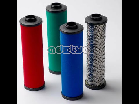 Green compressed air line filters