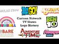 Cartoon Network TV Shows Logo History