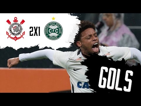 Corinthians 2x1 Coritiba - Gols - Campeonato Brasileiro 2016