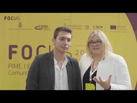 Catalina Hoffmann y ngel Carrero en Focus Pyme y Emprendimiento Comunitat Valenciana 2018[;;;][;;;]