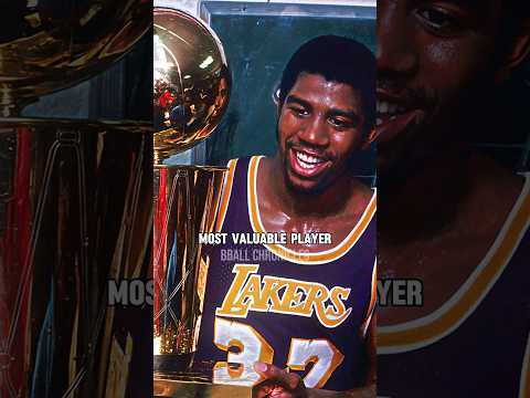 When Magic Johnson Won a Finals MVP as a ROOKIE 🏆 | @AllTheSmokeProductions #shorts