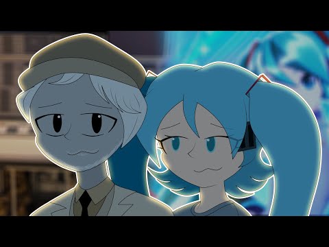 IBM-7094 & Hatsune Miku singing "Daisy Bell" together