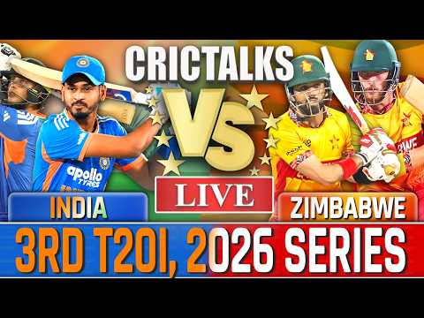 Live: India vs Zimbabwe, 3rd T20I, 2026 Series, Cricket Match Today Scores & Commentary, CricTalks