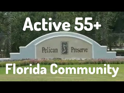 Pelican Preserve - an Active 55+ Gated Florida Community #activeliving