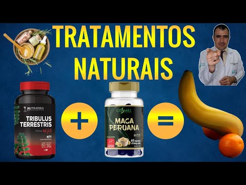 TRIBULUS TERRESTRIS e MACA PERUANA no tratamento da DISFUNÇÃO ERÉTIL