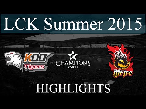 KOO vs NaJin Game 3 | KOO Tigers vs NaJin e-mFire (23.05.2015) [LCK Summer 2015]
