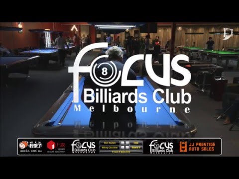 Ben Nunan v Michael Cacciola | FINAL | Focus 8 Ball 2016