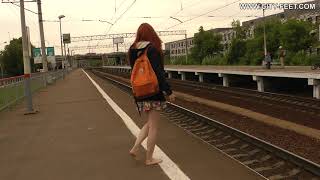 City Feet - Sofia: A Barefoot Redhead's Trip. Part 2