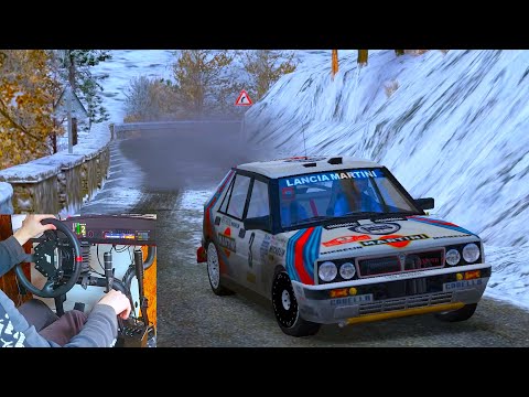 RBR The LEGENDARY Lancia Delta HF on "Passo Valle Reverse" / 2K 60FPS