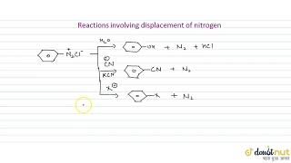 REACTIONS INVOLVING DISPLACEMENT OF NITROGEN