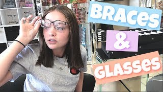 Mya Gets BRACES and GLASSES in the SAME DAY!