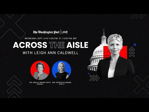 Sens. Shelley Moore Capito and Kirsten Gillibrand on state of bipartisanship (Full Stream 9/14)