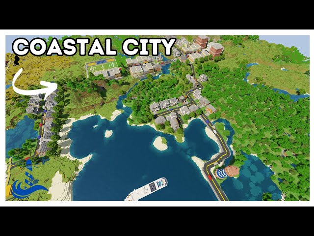 Minecraft Coastal City - Coastal City Minecraft Map