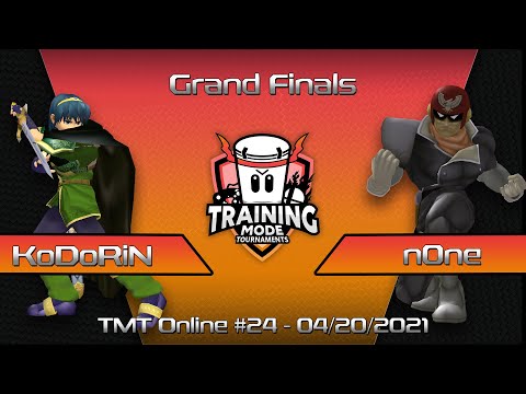 Training Mode Tournaments #24 KoDoRiN (Marth) vs. n0ne (Falcon) - Grand Finals SSBM