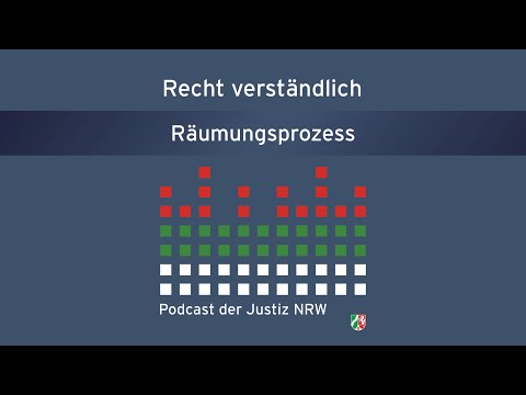 Recht verständlich - Räumungsprozess