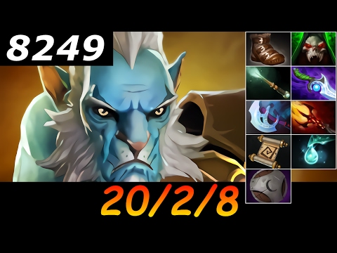 Dota 2 Phantom Lancer 8249 MMR 20/2/8 (Kills/Deaths/Assists) Ranked Full Gameplay