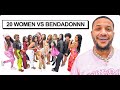 20 WOMEN VS 1 COMEDIAN : BENDADONNN FT: TEANNA TRUMP