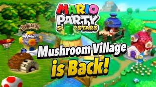 Woo! Mario Party 64's Mushroom Village is Back in Mario Party Superstars! - Comparison & Analysis