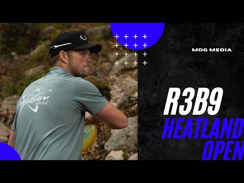 2022 PDGA Euro Tour #4 - Heatland Open | R3B9 Lead Card | Luukkonen, Hyvönen, Kveseth, Jensen | MDG