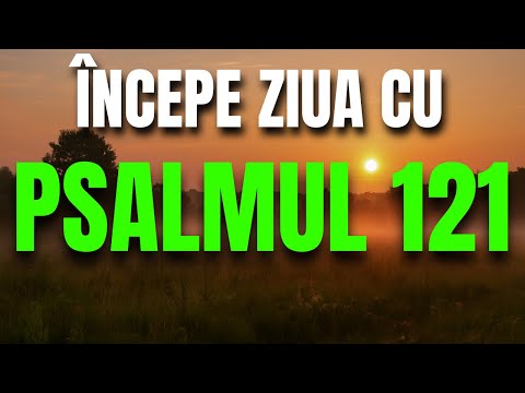 Morning Prayer from Psalm 121 – The Lord is my helper