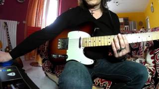 Senza Una Donna-Zucchero- Guitar cover-Solo + tutorial+Zoom g3x Patch