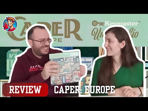Review | Caper: Europe | Ένα Meeple Την Ημέρα