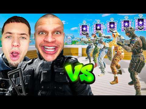 Can 2 Champions Beat 5 Diamonds? (Rainbow Six Siege)