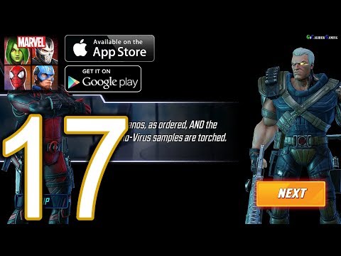 MARVEL Strike Force Heroes Android iOS Walkthrough - Part 17 - Event: Merc With A Mouth
