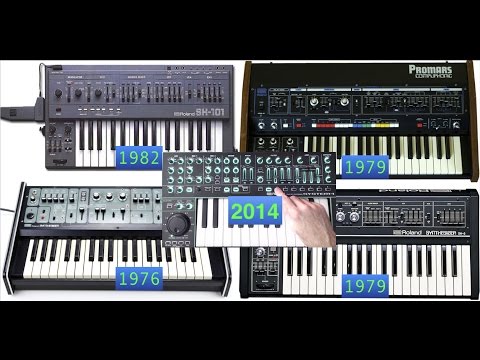 Roland SYSTEM-1 PLUG-OUTS Bass Presets Comparison
