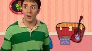 Blues clues the babys here 2nd clue steves guitar