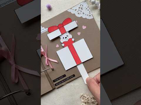 DIY Cute Scrapbook Page 12/20 ✨🩷#handcraftedcard