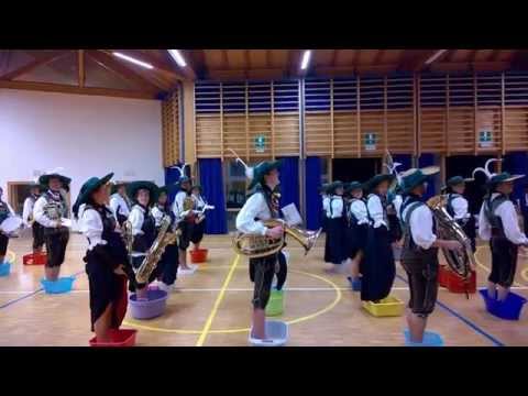 Cold Water Challange Musikkapelle Kiens