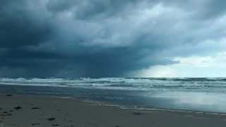 preview picture of video 'Blokhus Strand - Herbst Sturm - Dänemark Nordsee [HD]'