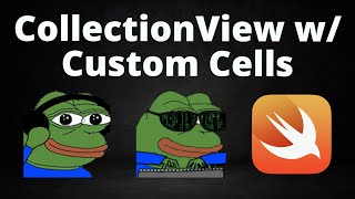 Download the video "How to Make a CollectionView w/ Custom Cells Programmatically (Swift, UIKit)"